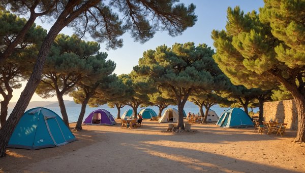 Le charme du lavandou et ses campings au bord de la mediterranee